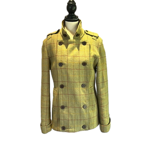 Tailored tweed coat - women’s size S